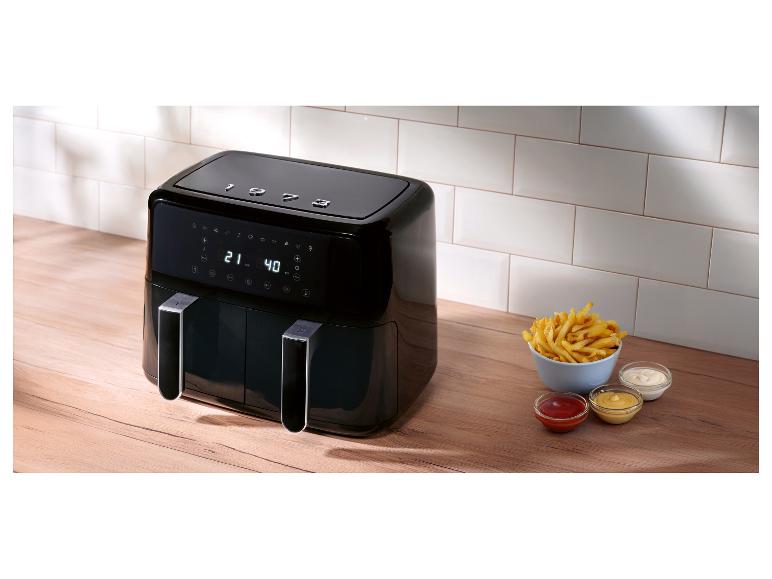 Dubbele hetelucht friteuse