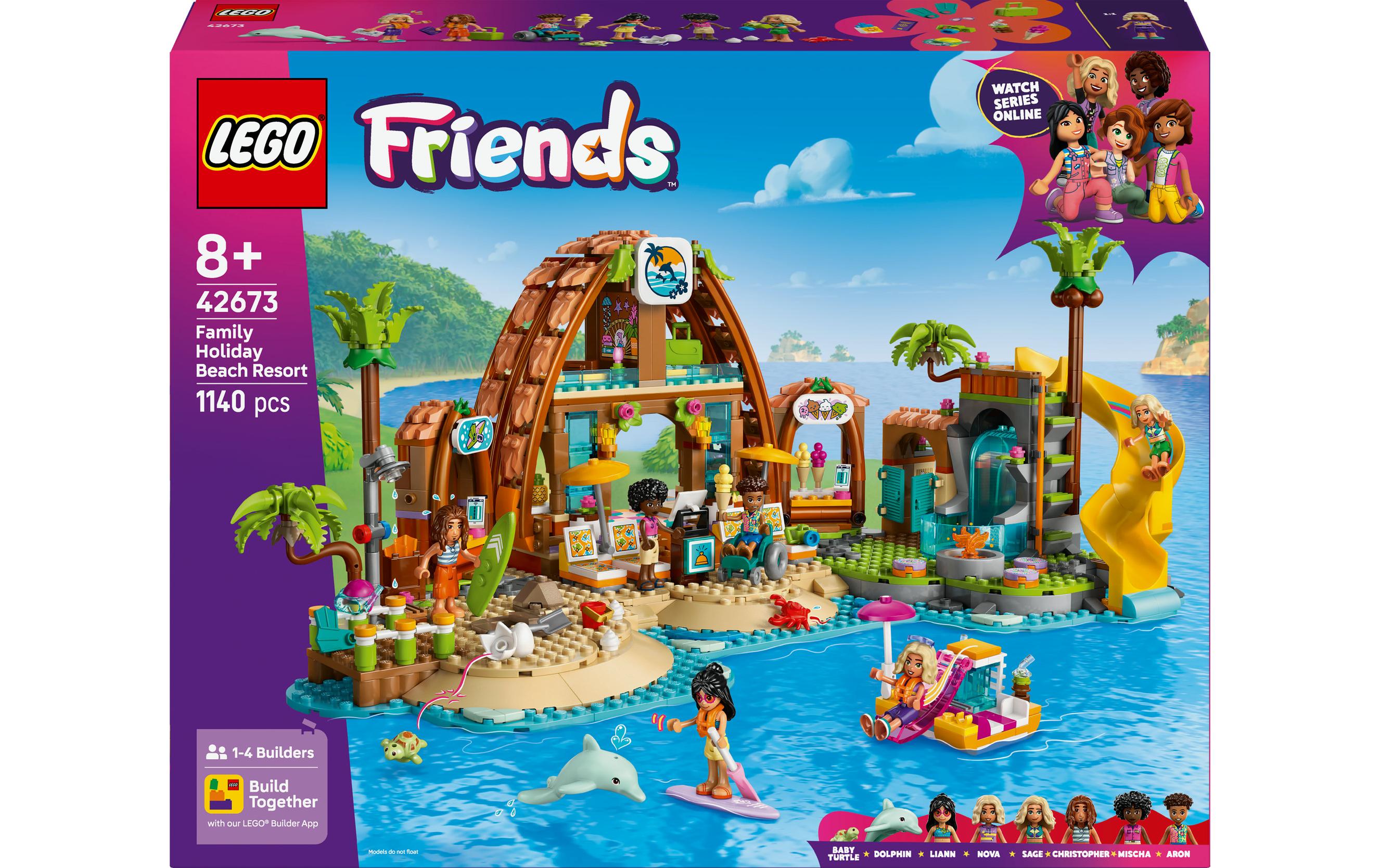 Friends Familienurlaub im Strandresort 42673Strandspielset für viele Geschichten