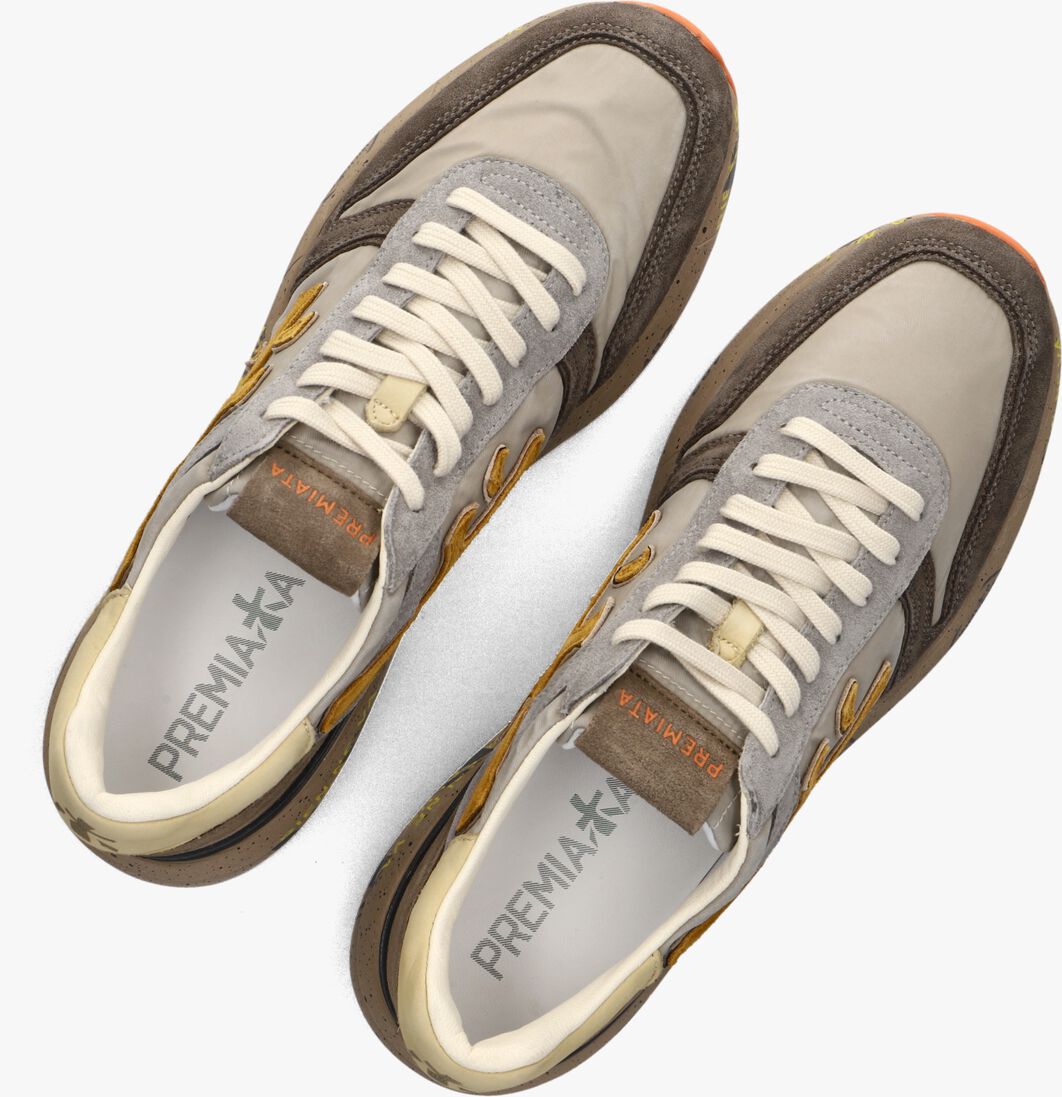 gele premiata lage sneakers mick
