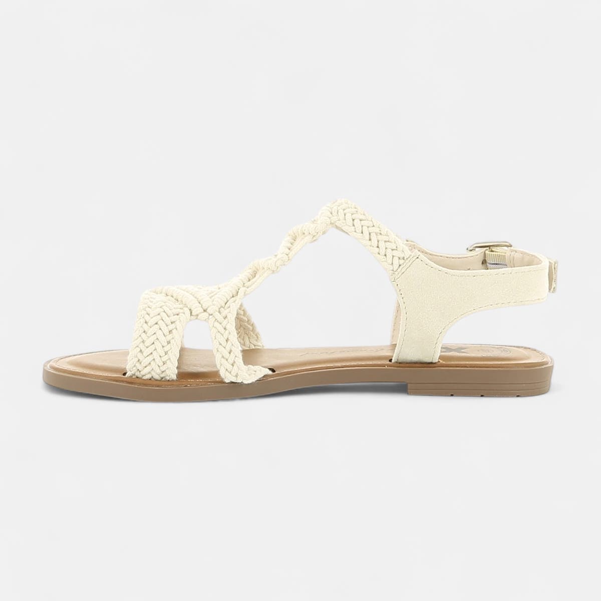 Nu-pieds Femme beige