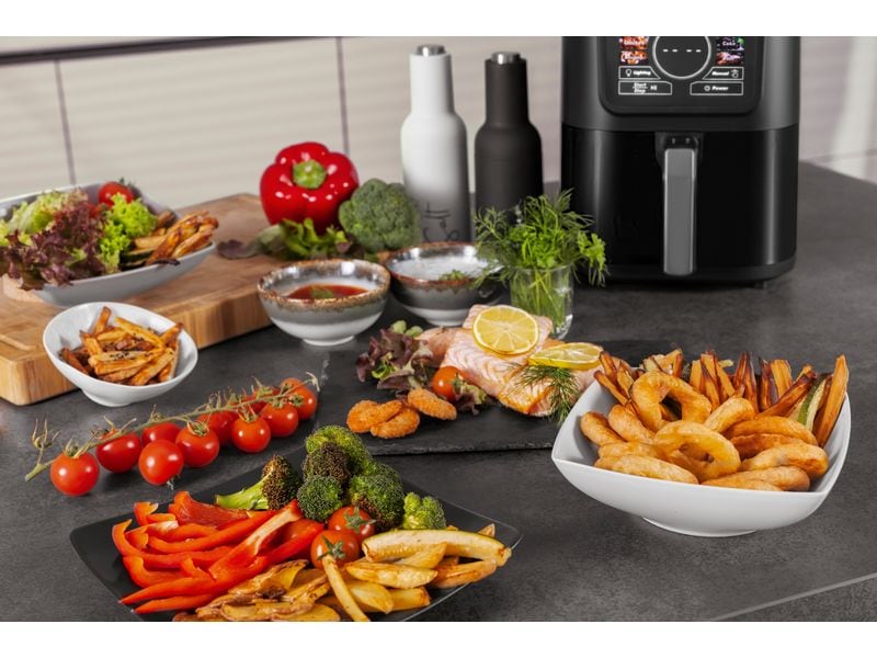 Trisa Heissluft-Fritteuse AI Fry Pro 5 l Intelligente Heissluftfritteuse mit KI-Technologie