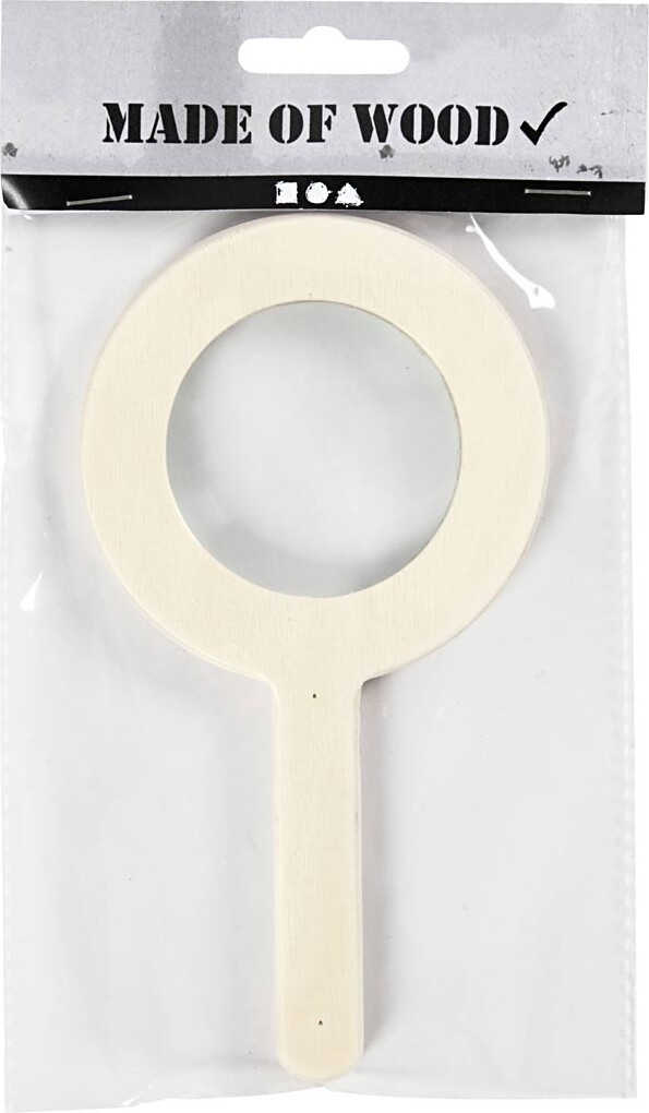 Forstørrelsesglas Til Børn - Træ - Ø 8,7 CM