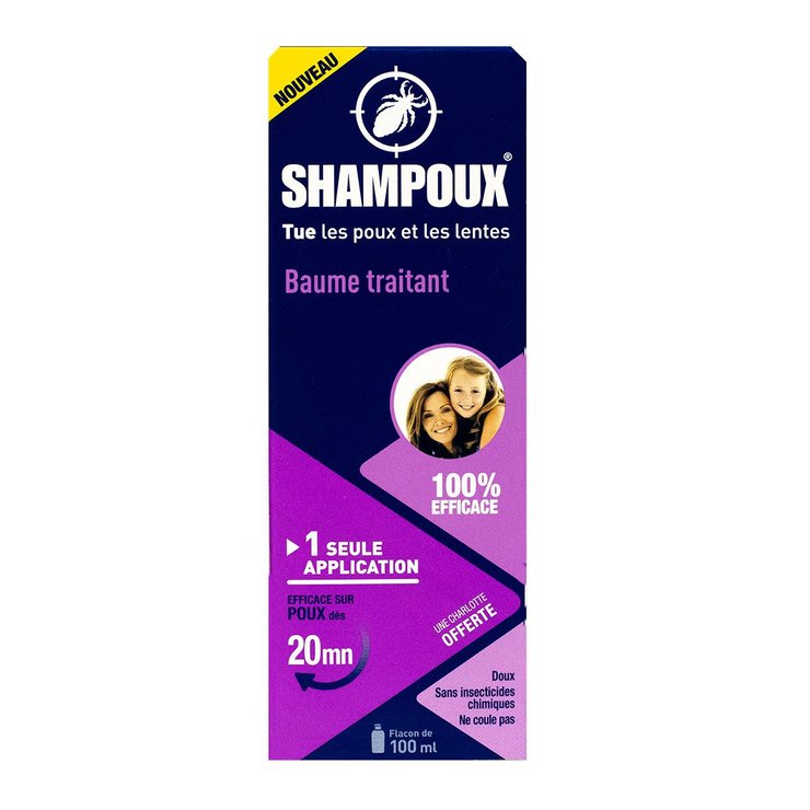 Shampoux baume traitant 100ml