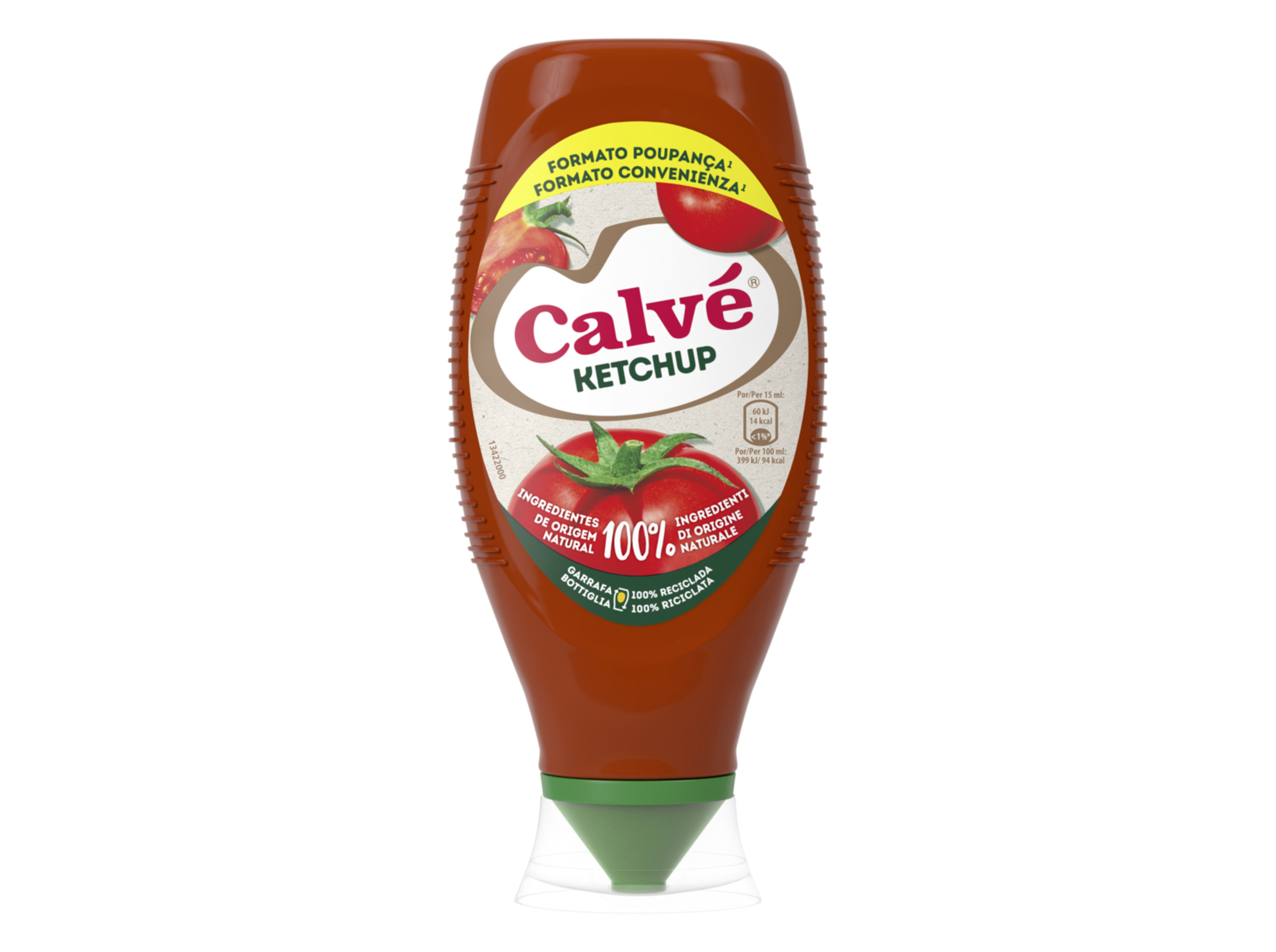 KETCHUP CALVÉ PURE 825G
