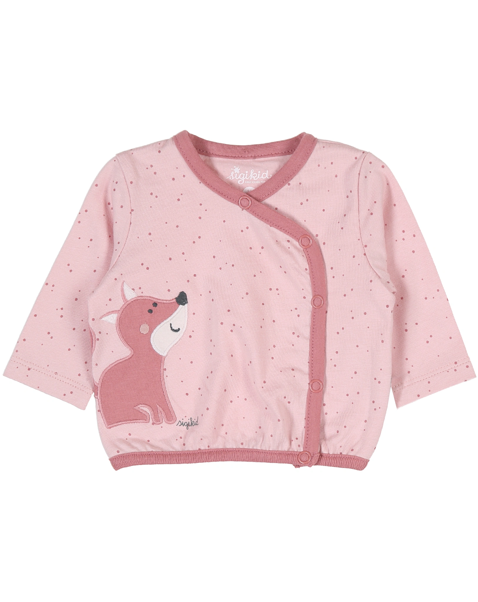 Jersey-Jacke PÜNKTCHEN FUCHS in rosa