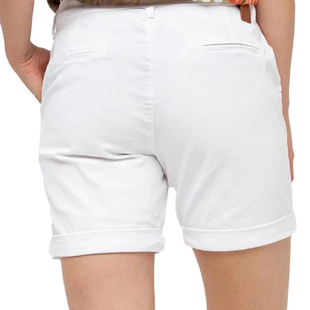 TBS Bermuda Blanc Femme TBS Leonibur