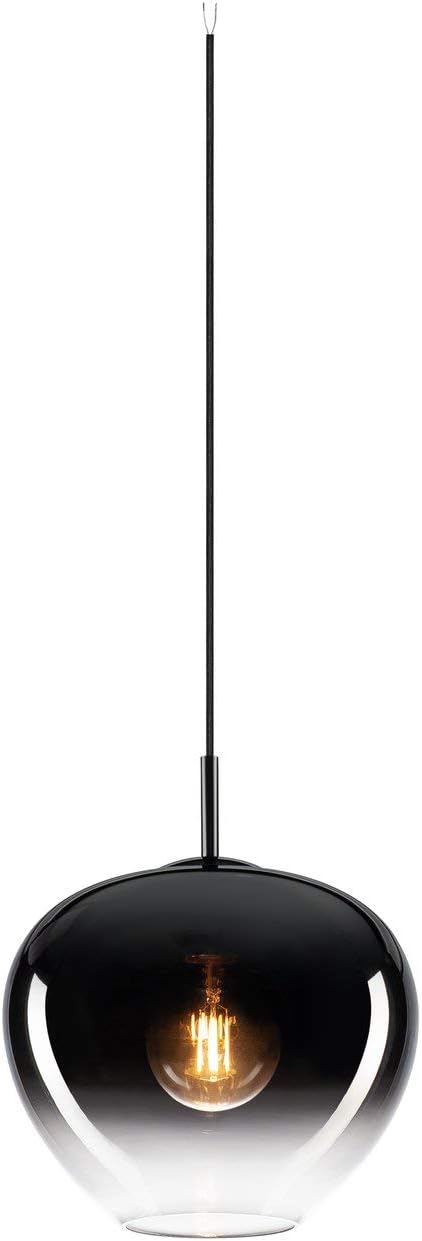 SLV PANTILO Convex 29, Indoor Pendelleuchte E27 Chrom, 1003443, 29 cm ø