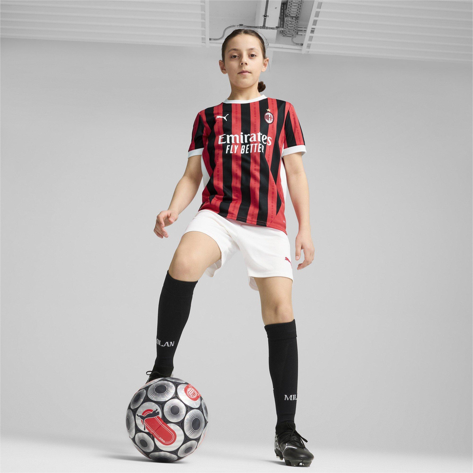 Puma AC Milan Home Shirt 2024 2025 Juniors