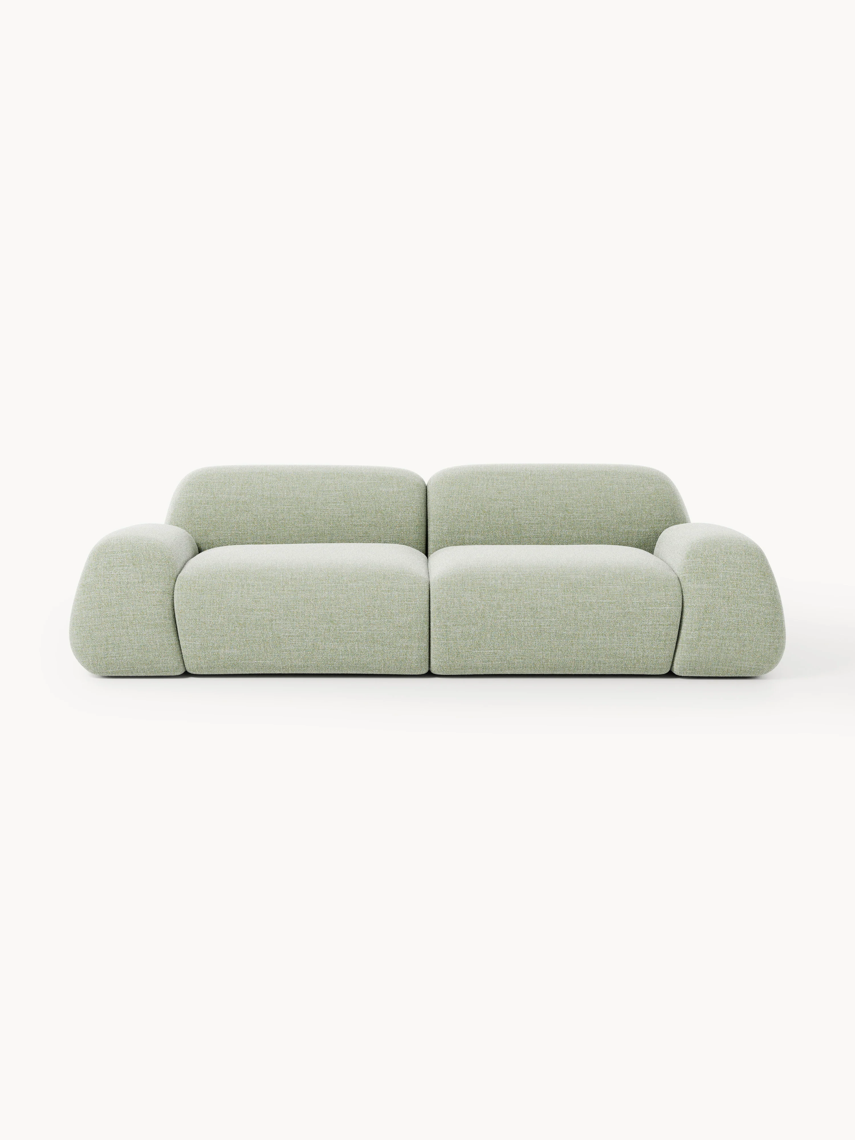 Modulaire bank Wolke (3-zits) van bouclé