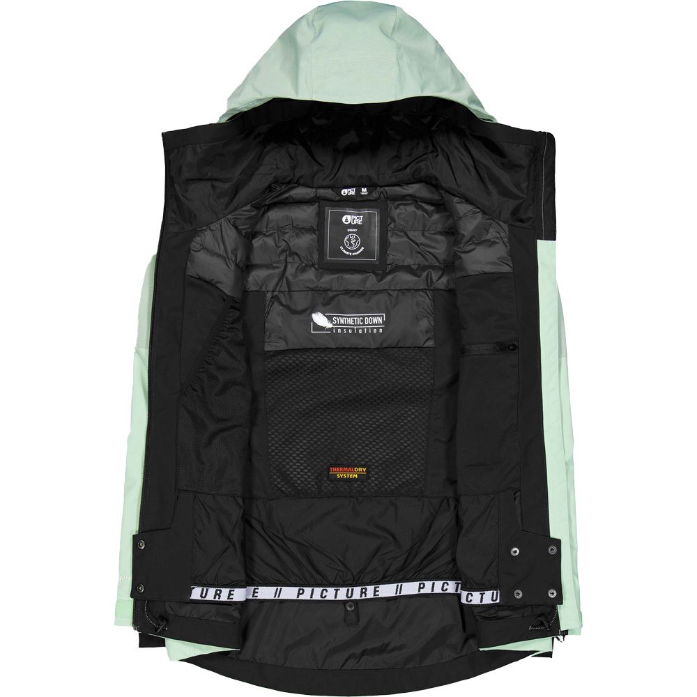 Picture Sygna Skijacke Damen silt green