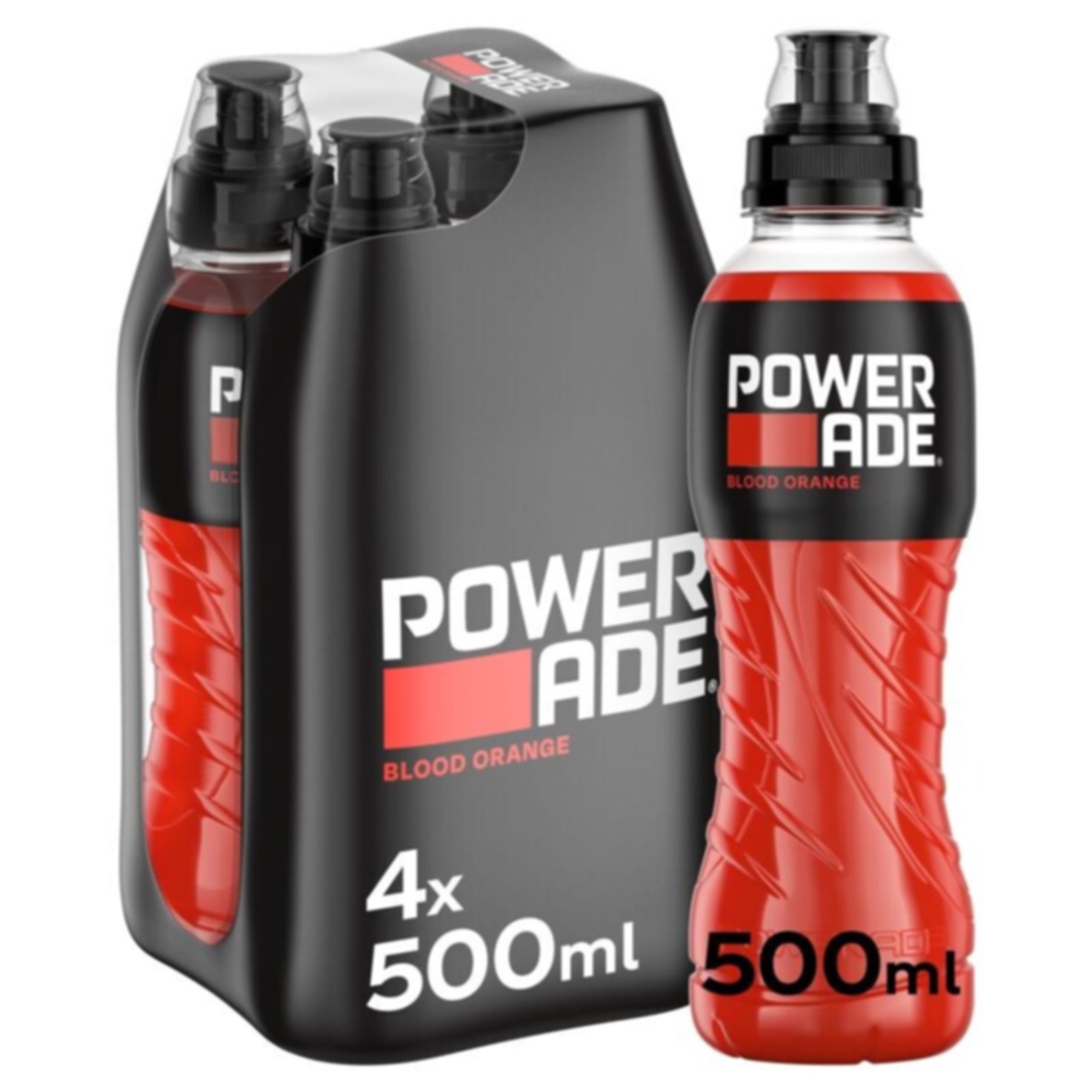 Powerade Blood Orange Kalorienarm 4x50cl -200cl