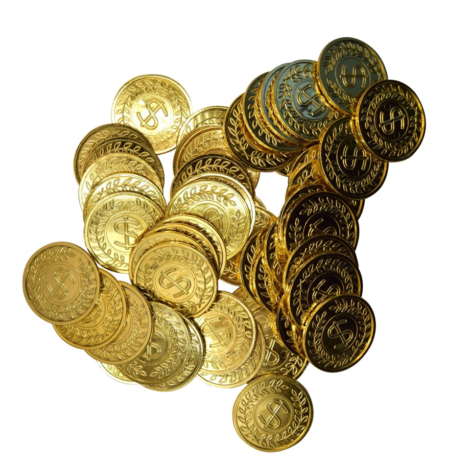 POCKET MONEY Golden Coins 50 pcs (500028)