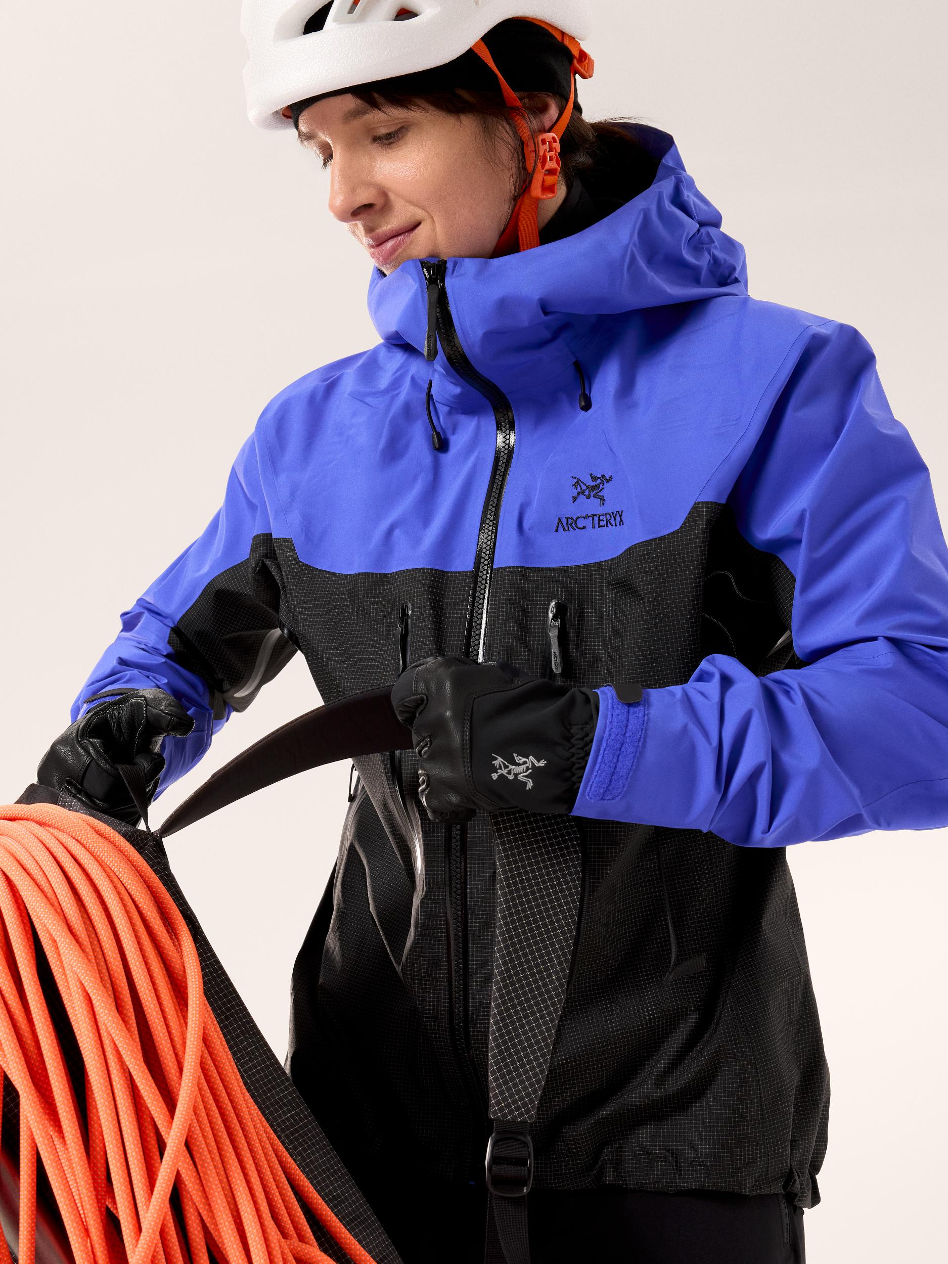 Arcteryx Alpha Jacket Womens Electra/Black