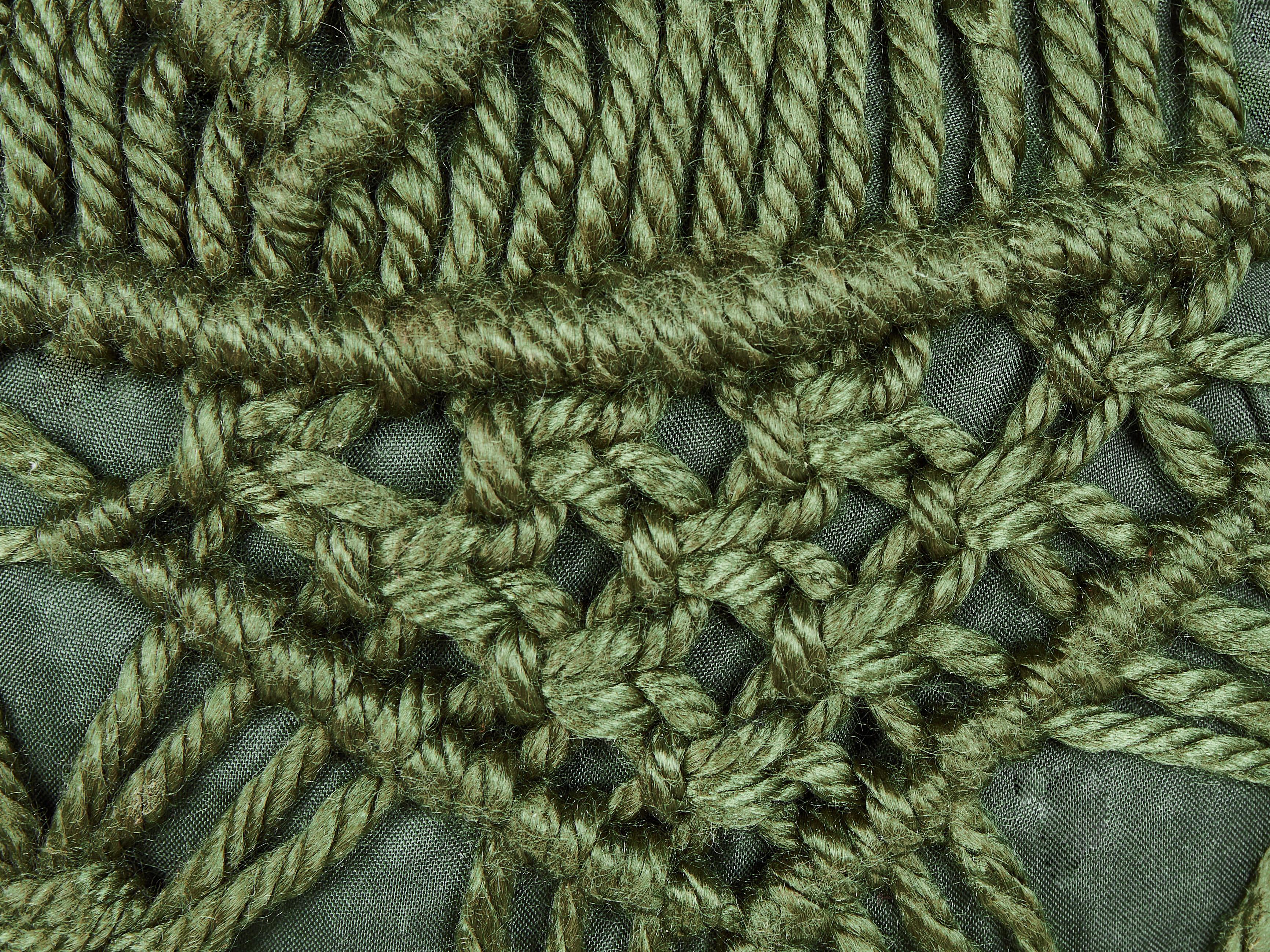 Poef AADHI Synthetisch materiaal Groen