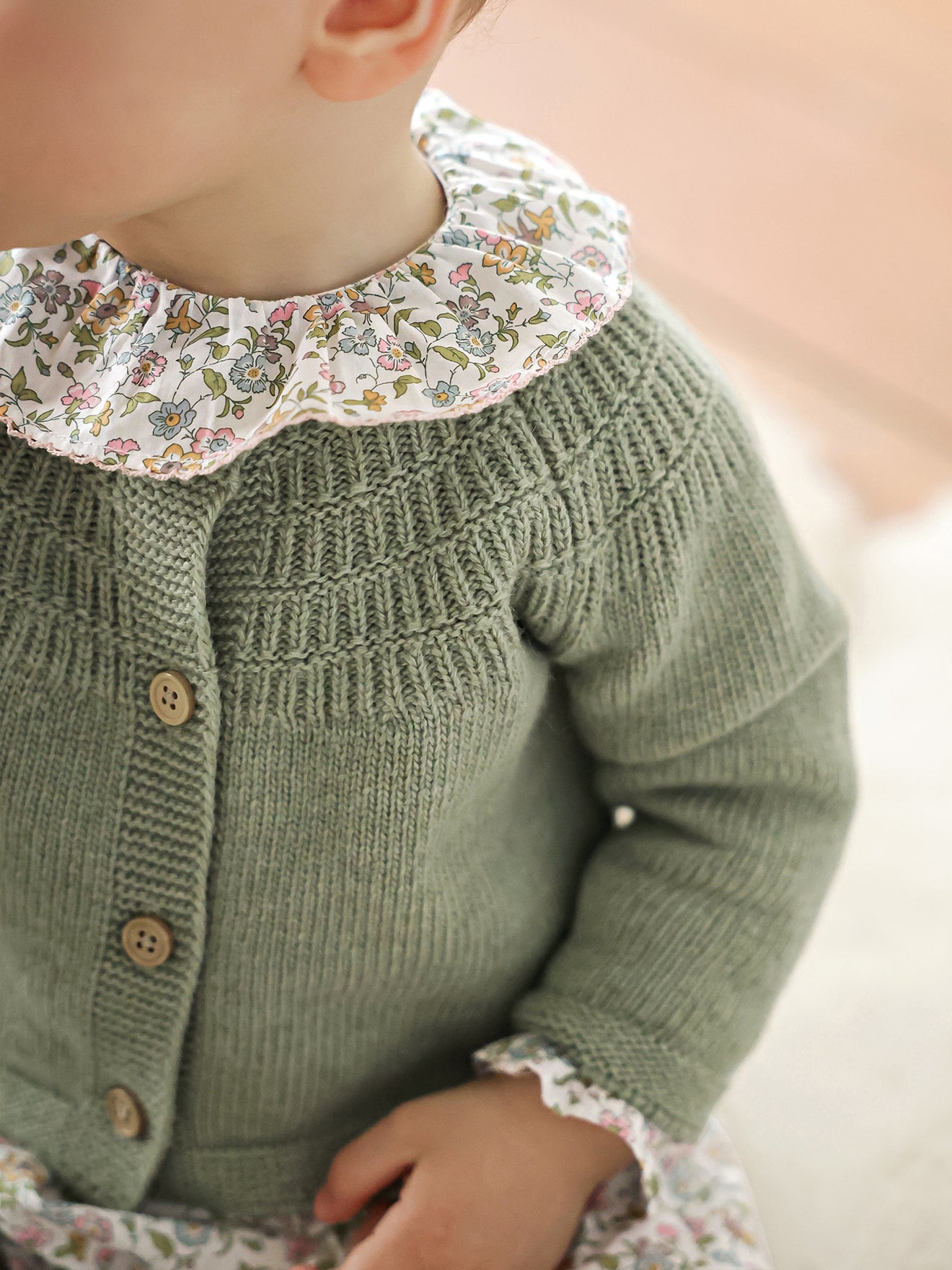 Cardigan bébé en laine