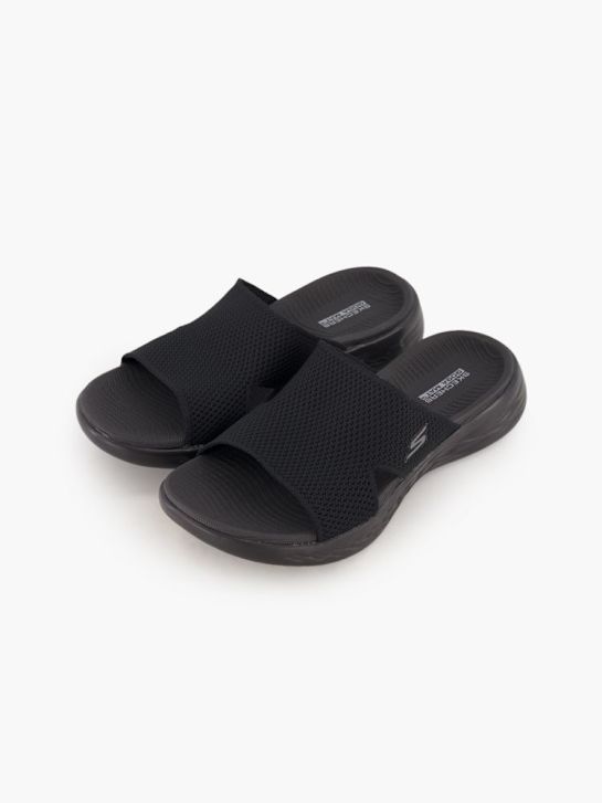 Skechers Pantolette Schwarz