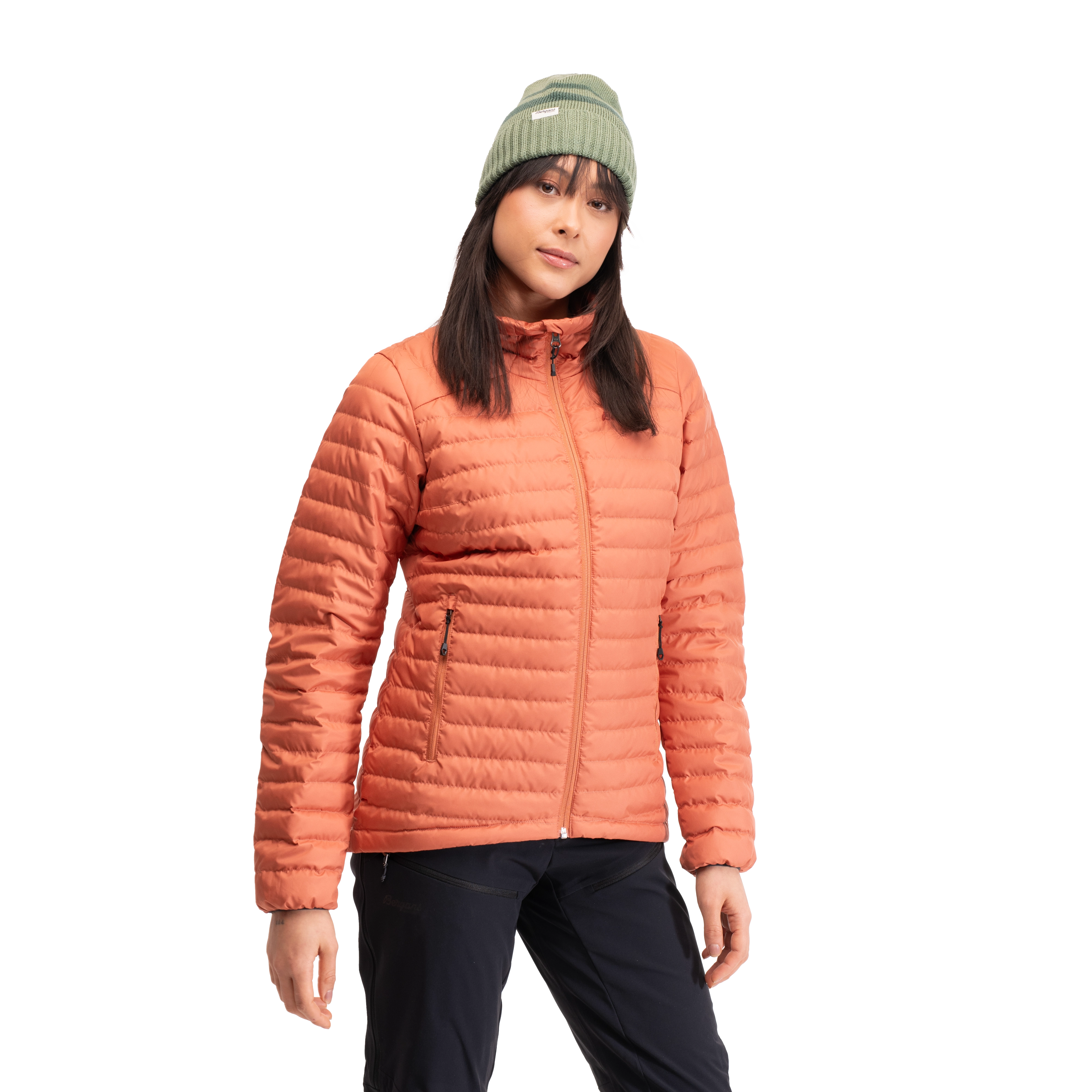Lava Light Down Jacket Women Terracotta