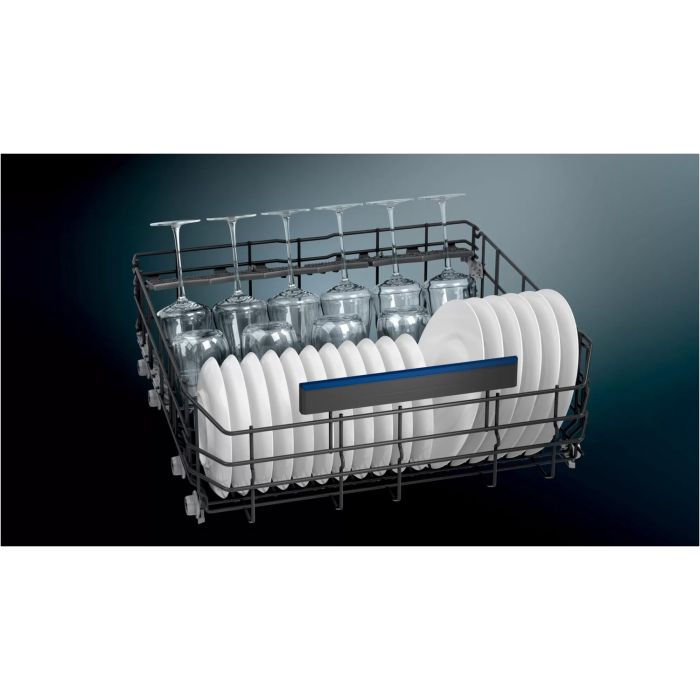 Siemens Geschirrspüler-Set SN43HSEPCE - Unterbau-Spüler Edelstahl + Besteckkorb