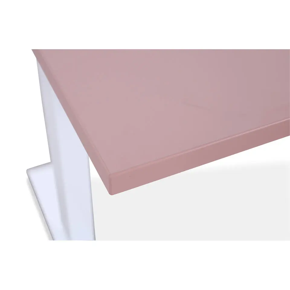 MRC EASY Zit-Sta Bureau – Elektrisch Verstelbaar – 120x80 cm – Blad Dusty Rose