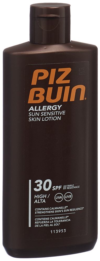 PIZ BUIN Allergy Lotion<br>200 ml, Flasche, Lotion, SF 30