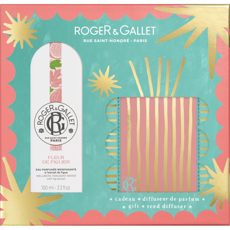 Roger & Gallet Set Noël Fleur Figuier 100 ml + Diffuser 2025