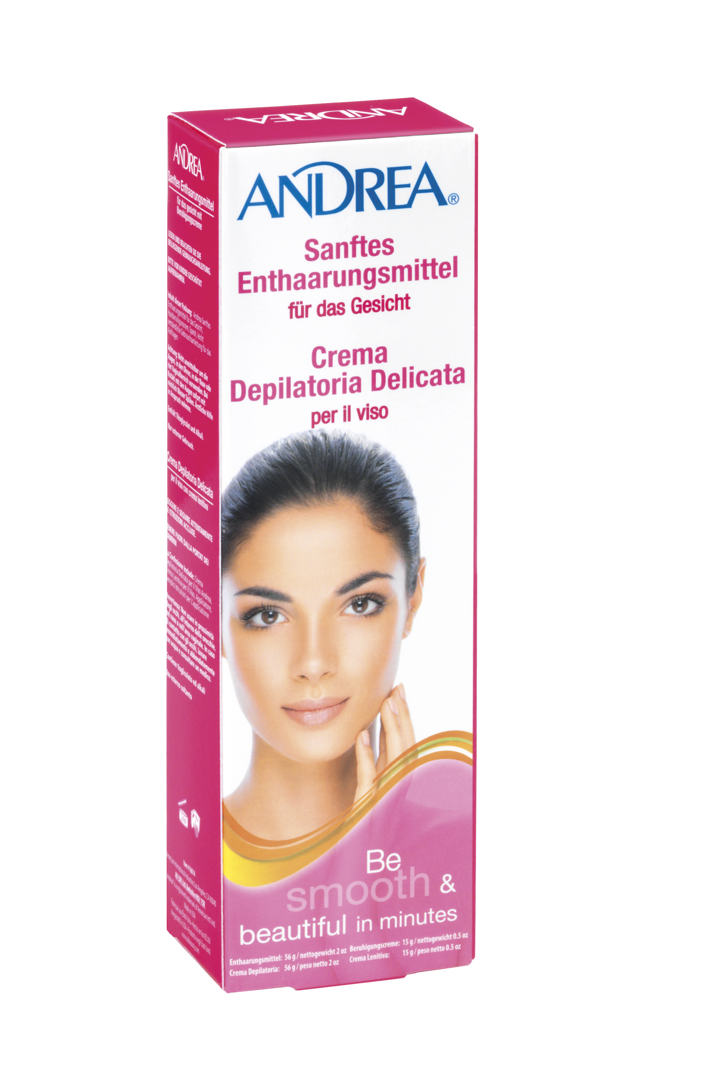 Andrea Visage Clair Enthaarungscreme Creme Gesicht 56 g