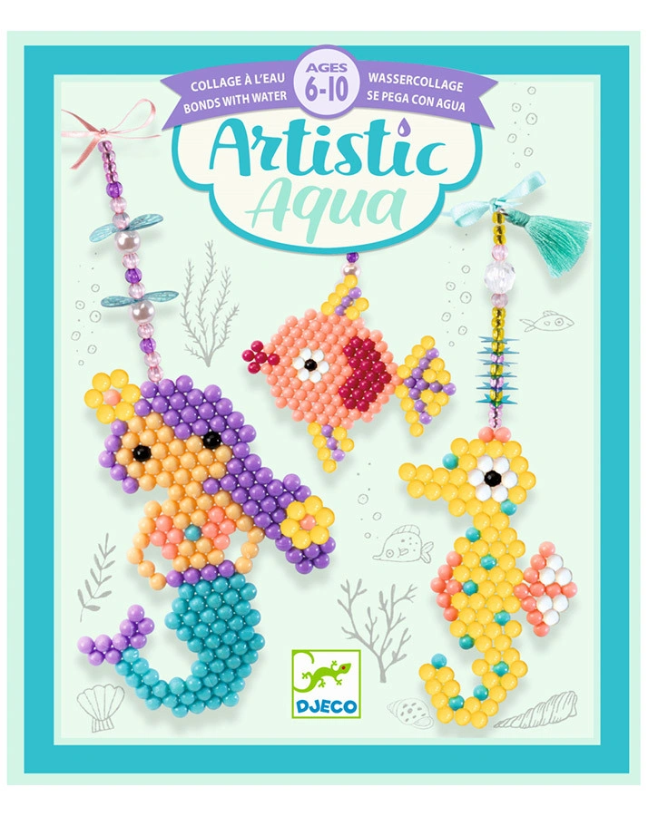 Perlen-Bastelset ARTISTIC AQUA – MEERESGESTALTEN 509-teilig