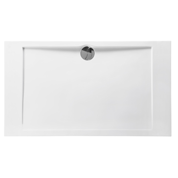 Allibert Slim douchebak 140x80 cm polybeton wit