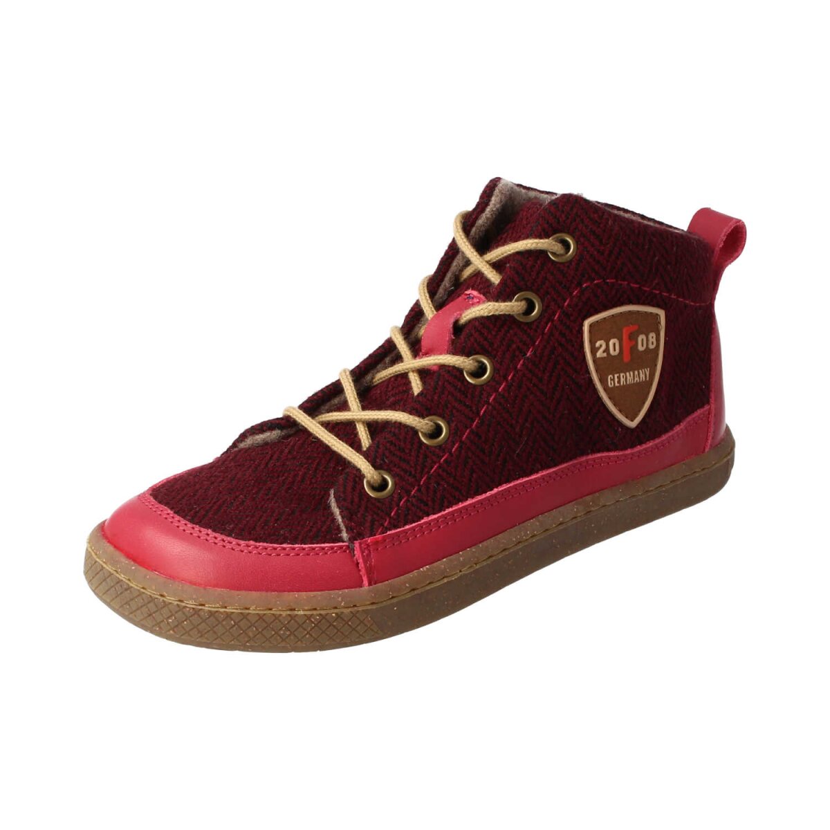 B42149-F11 BE-HAPPY Bio nappa cranberry woolfleece Weite/M