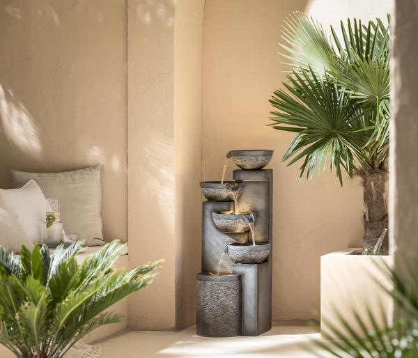 Dehner Polyresin-Gartenbrunnen Merkur,