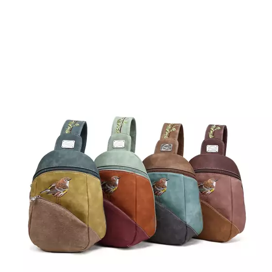 Hi-Di-Hi Tjirp Slingback Purple/ Lilac/ Cognac