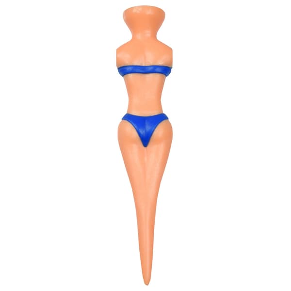 INF Golf Tees Bikini 4-pakning Flerfarget