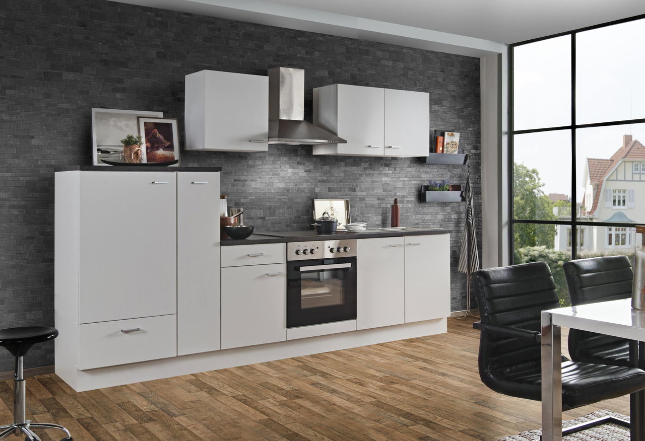 Menke Küchen Küchenblock White Classic 300
