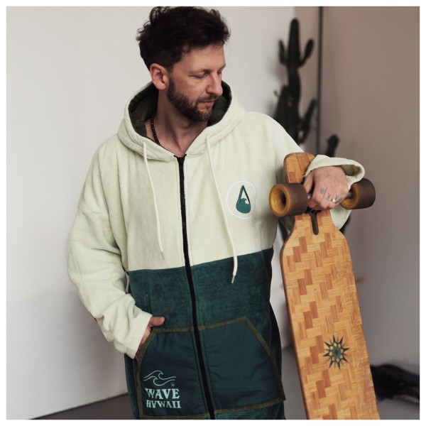 Wave Hawaii - Zip Poncho Longsleeve Pattaya L - Poncho surf