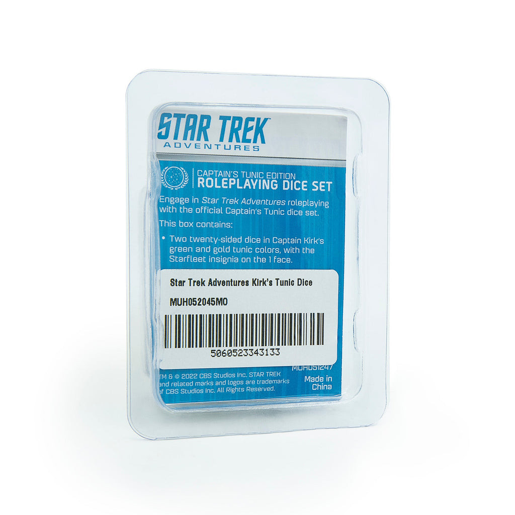 Star Trek Adventures - Kirk's Tunic Dice Blister