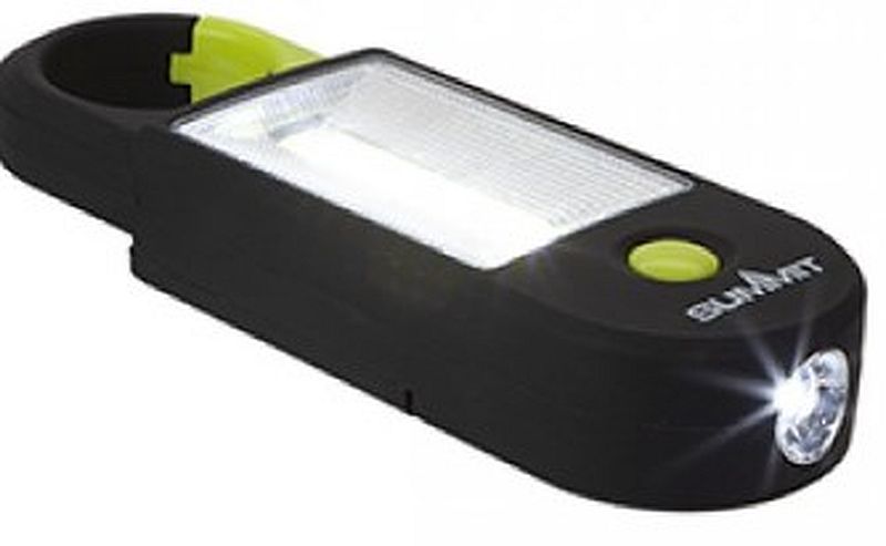 Flächenleuchte mit Karabiner 3-W-COB-LED-Licht 150 Lumen