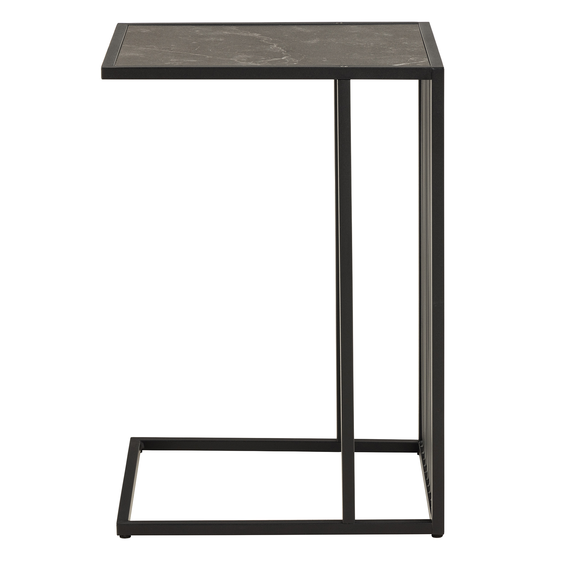 Beistelltisch STRINGTON - schwarz - 35 cm