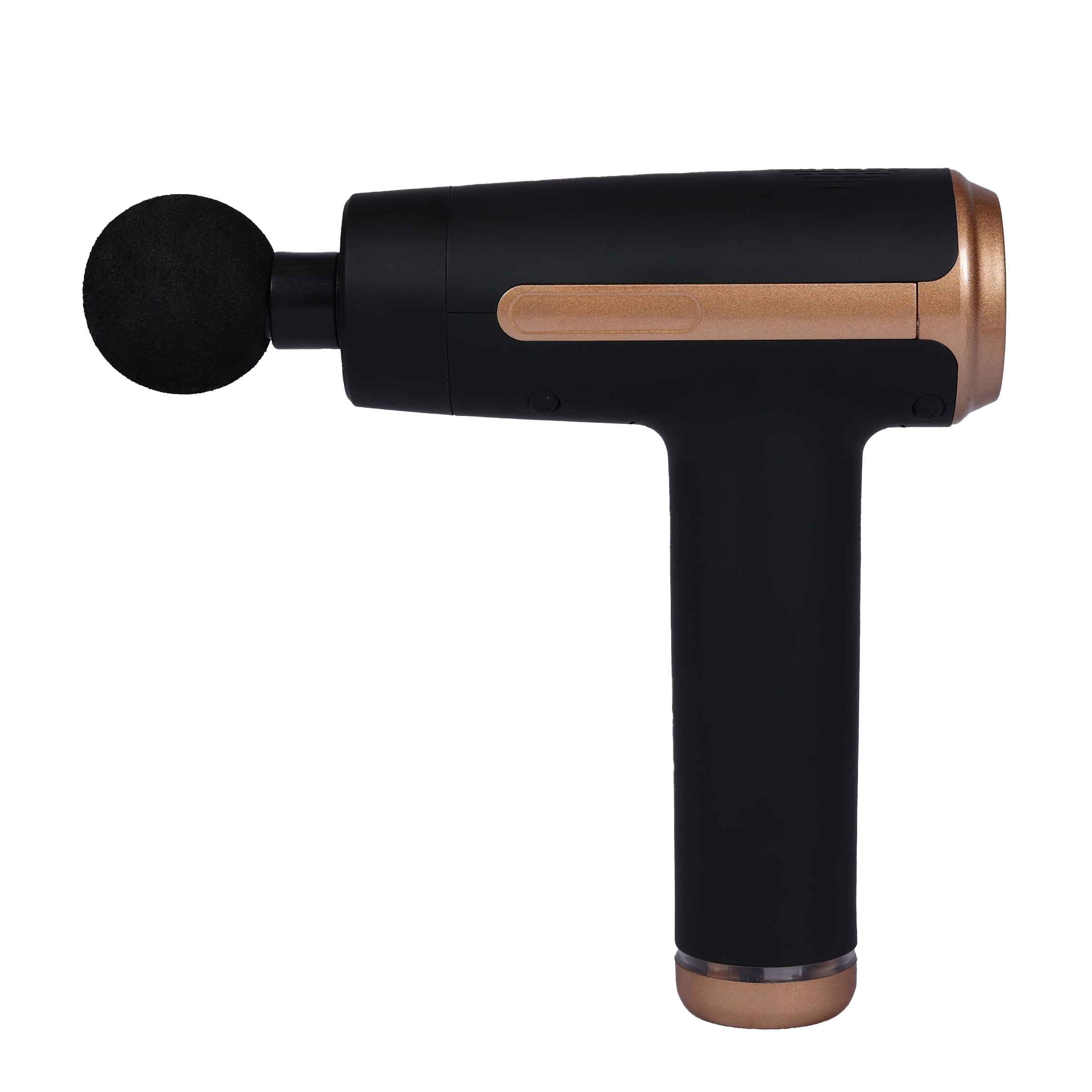 Massagepistole schwarz/gold