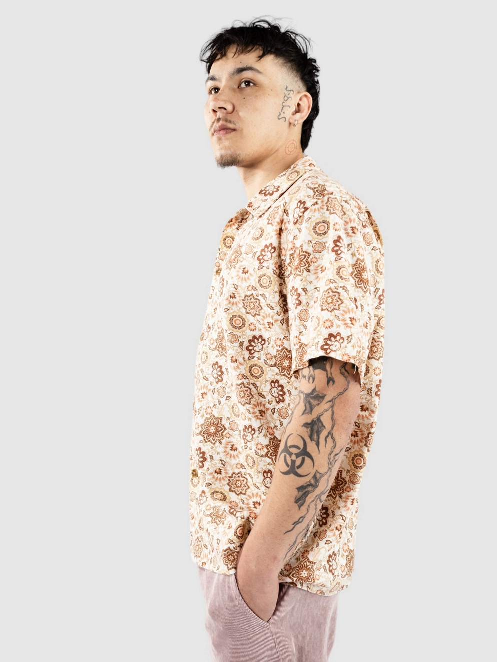 Rhythm Raya Paisley Shirt natural