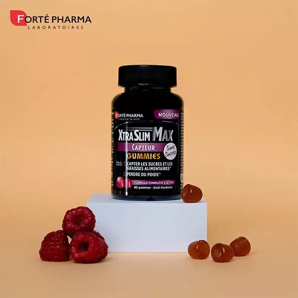 Forté Pharma XtraSlim Max Gummies Queimador de Gordura para Emagrecimento - 60 Gomas