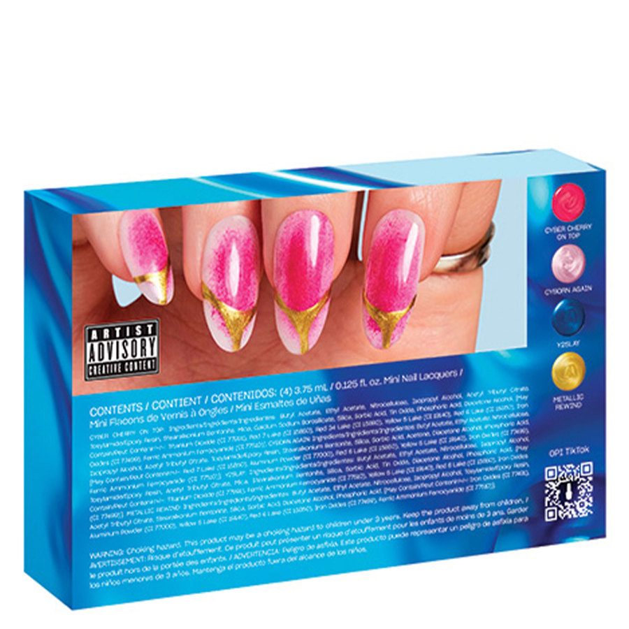 OPI Nail Lacquer Fall Collection Mini Pack 4 x 3.75ml