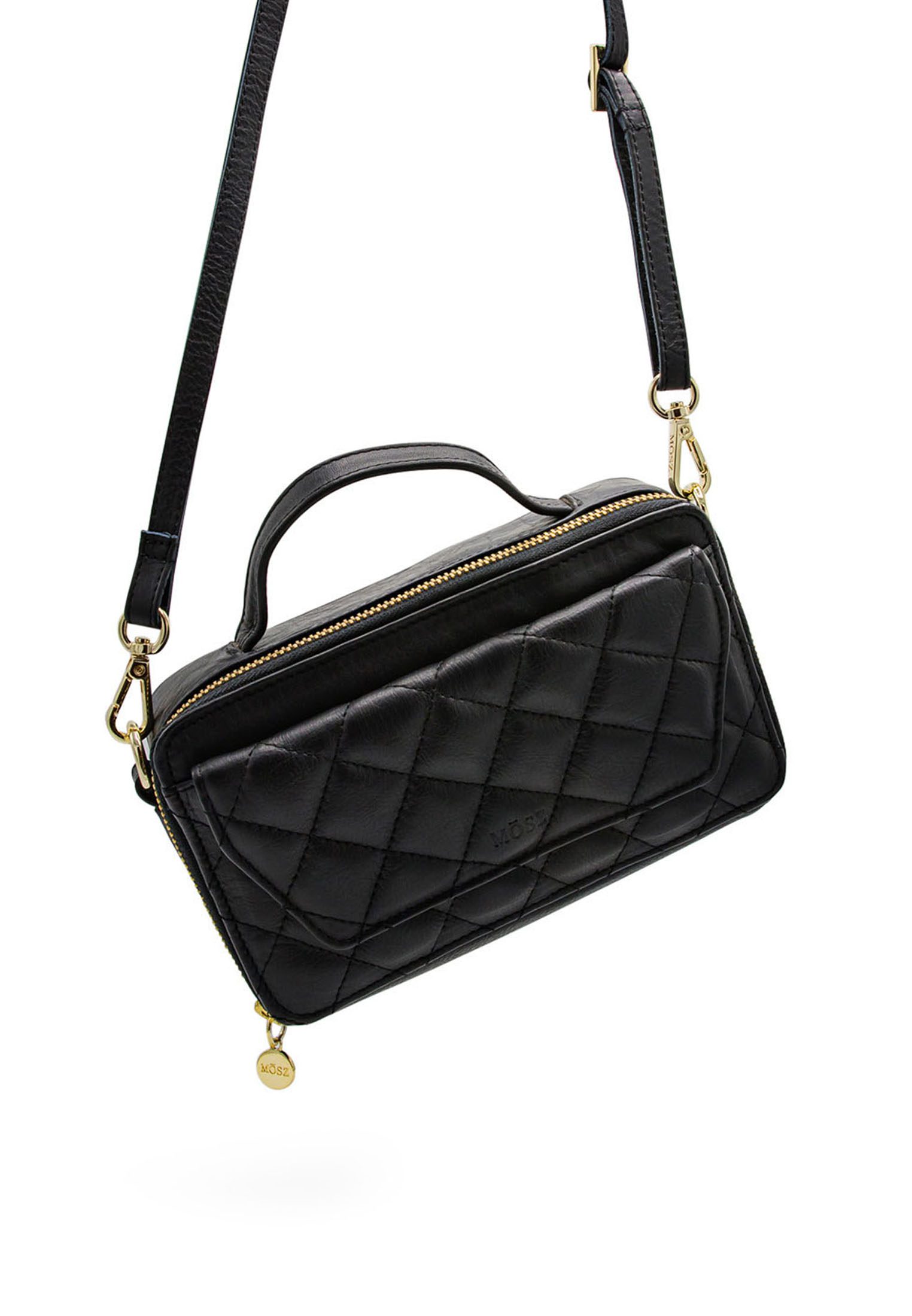 Mōsz Naomi Crossbody Quilted Black