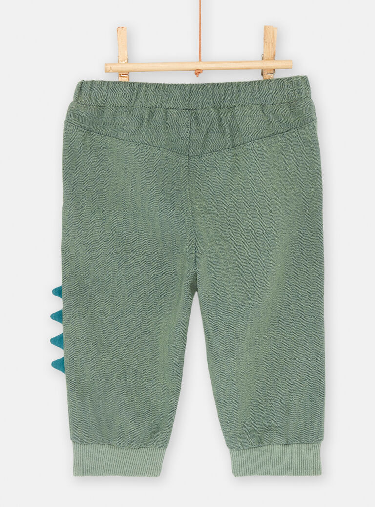Pantalon vert tilleul bébé garçon