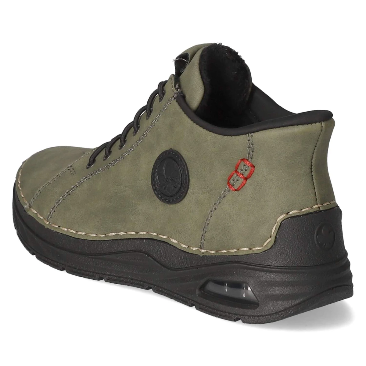 RiekerSchnürstiefeletten - grün