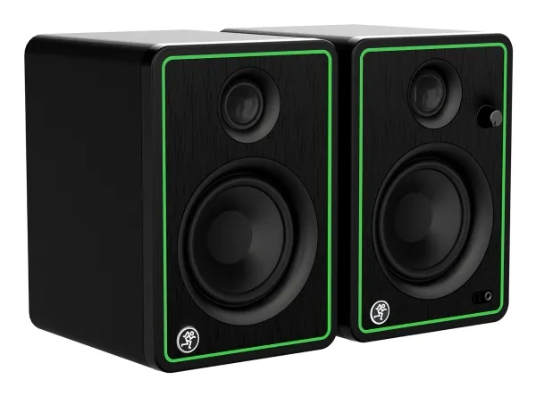 Mackie CR4-X, 2-vejs, 2.0 kanaler, Ledningsført, 50 W, 70 - 20000 Hz, Sort, Grøn
