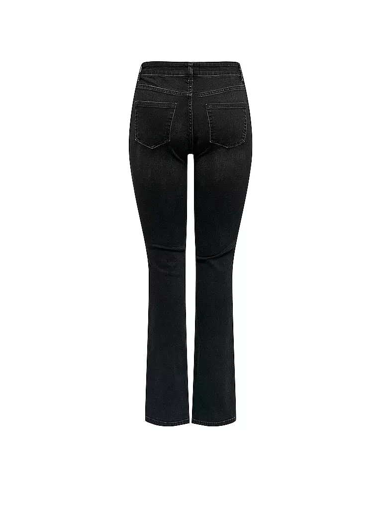 ONLY Jeans Flared Fit ONLBLUSH schwarz