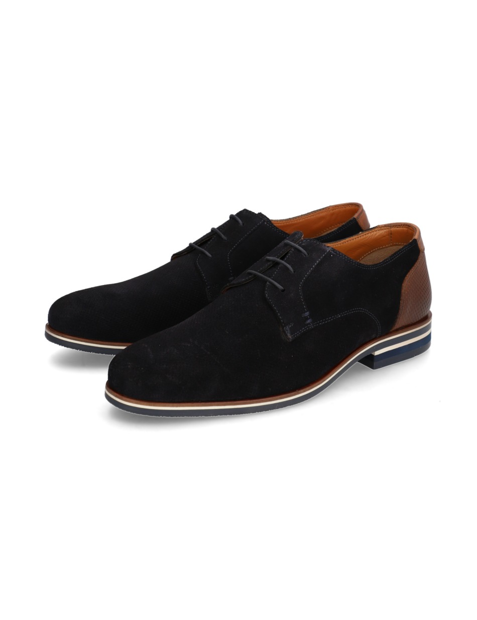 Veloursleder Schnürer elegant