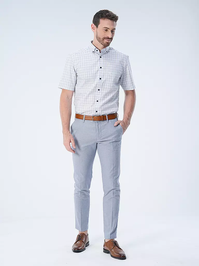 OLYMP Hemd Modern Fit hellgrau