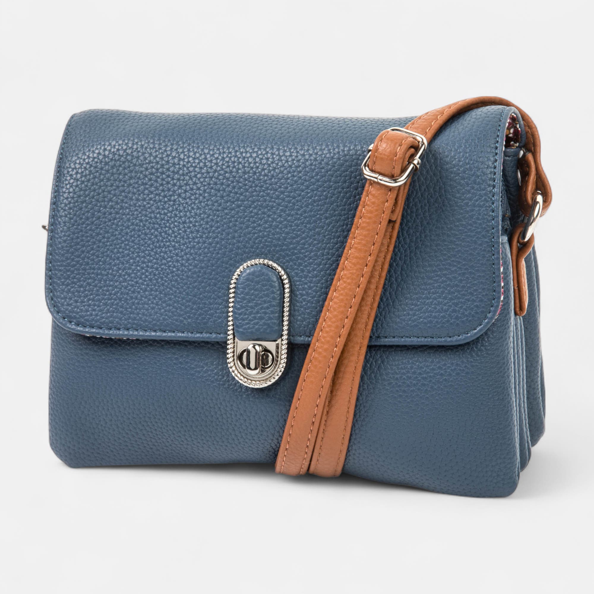 Sac bandoulière bleu