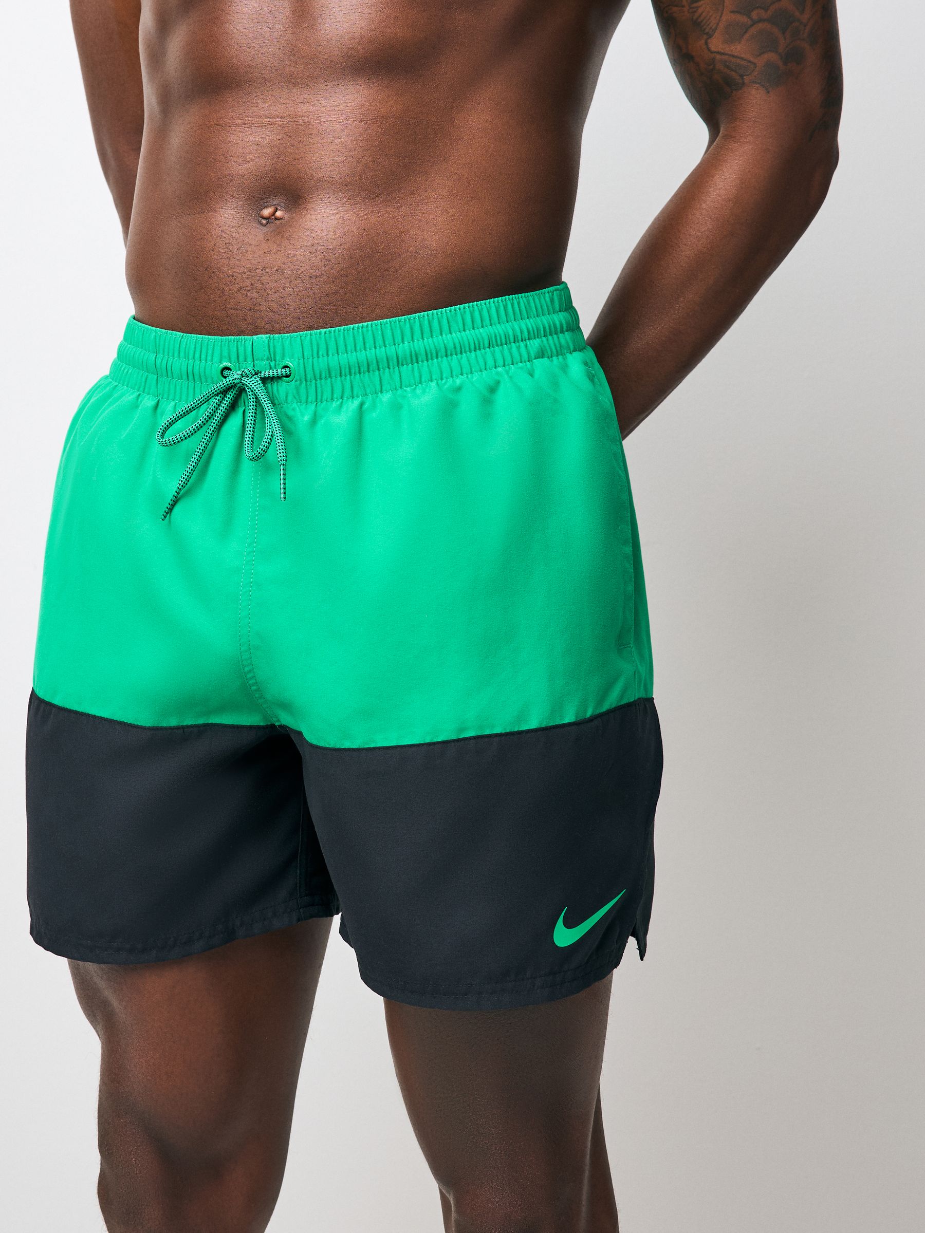 Blauwgroen - Nike musthave volley-zwemshort van 5 inch